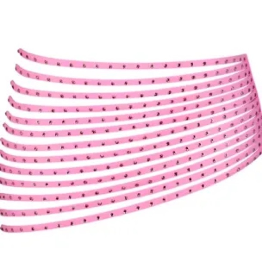 Skims Pink rhinestone belt/skirt
